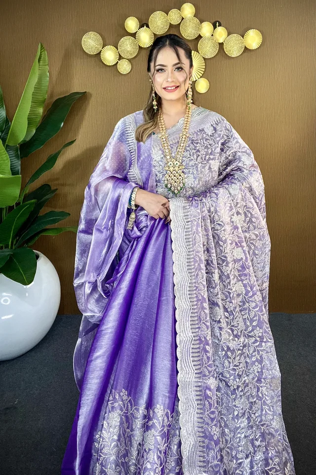 Lavender Party Wear | Premium Occasion Wear